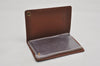 Auth Louis Vuitton Monogram Porte Cartes Credit Pression M60937 Card Case 8679J