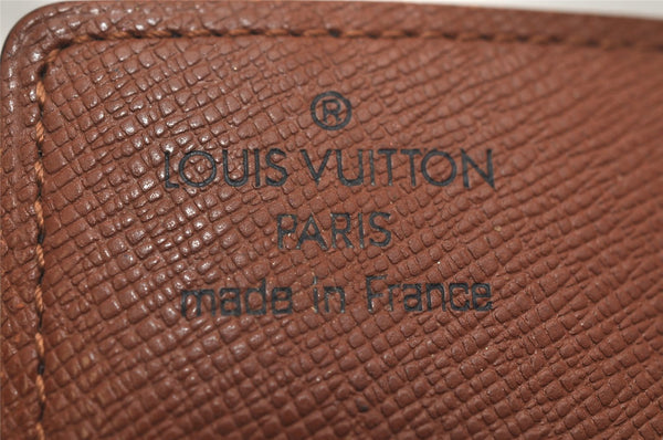Auth Louis Vuitton Monogram Porte Cartes Credit Pression M60937 Card Case 8679J