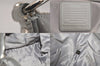Authentic COACH Signature 2Way Tote Bag Purse Canvas Leather F19402 Gray 8679M