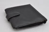 Authentic Louis Vuitton Epi Porte Billets Compact Wallet Black M63552 LV 8681J