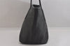 Authentic COACH Vintage Shoulder Tote Bag Leather Black 8681M
