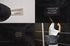 Authentic COACH Vintage Shoulder Tote Bag Leather Black 8681M