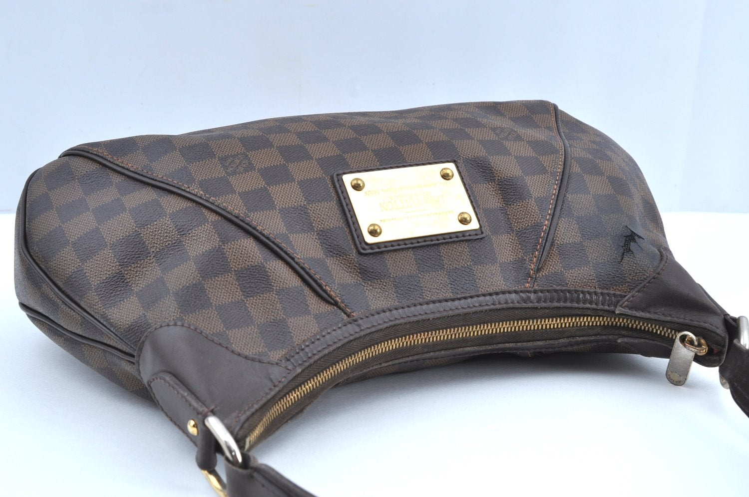Authentic Louis Vuitton Damier Thames GM Shoulder Hand Bag N48181 LV 8682H