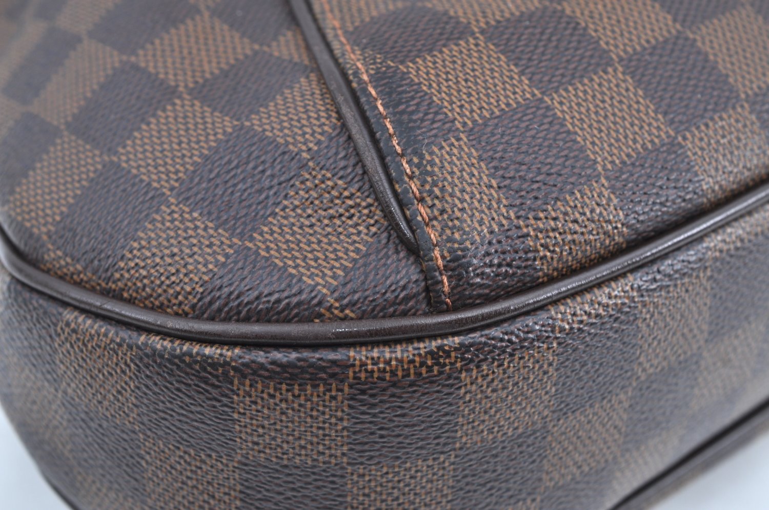 Authentic Louis Vuitton Damier Thames GM Shoulder Hand Bag N48181 LV 8682H