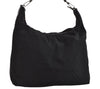 Authentic GUCCI Vintage Shoulder Tote Bag Nylon Leather 0011955 Black 8683I