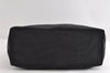 Authentic GUCCI Vintage Shoulder Tote Bag Nylon Leather 0011955 Black 8683I