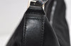 Authentic GUCCI Vintage Shoulder Tote Bag Nylon Leather 0011955 Black 8683I
