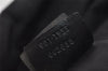 Authentic GUCCI Vintage Shoulder Tote Bag Nylon Leather 0011955 Black 8683I