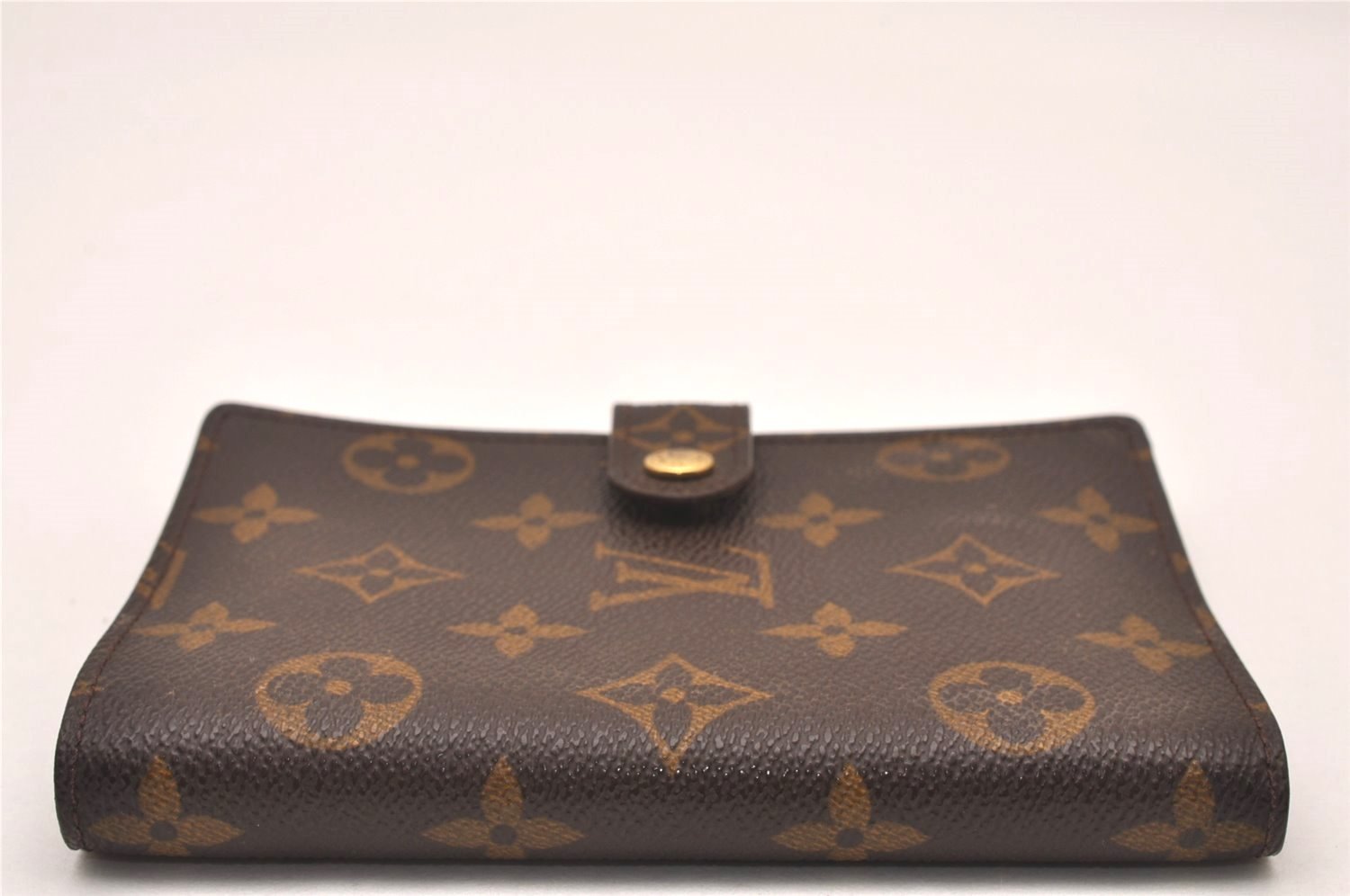 Authentic Louis Vuitton Monogram Agenda PM Notebook Cover R20005 LV 8684I