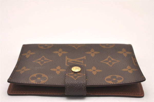 Authentic Louis Vuitton Monogram Agenda PM Notebook Cover R20005 LV 8684I