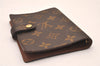 Authentic Louis Vuitton Monogram Agenda PM Notebook Cover R20005 LV 8684I