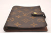 Authentic Louis Vuitton Monogram Agenda PM Notebook Cover R20005 LV 8684I
