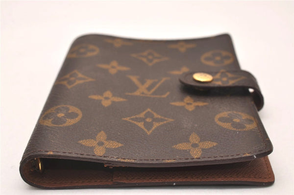 Authentic Louis Vuitton Monogram Agenda PM Notebook Cover R20005 LV 8684I