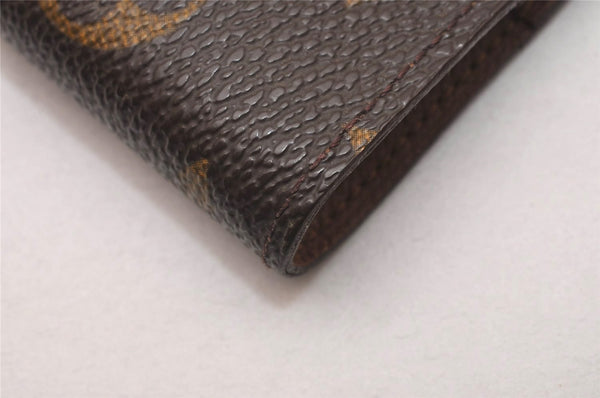 Authentic Louis Vuitton Monogram Agenda PM Notebook Cover R20005 LV 8684I
