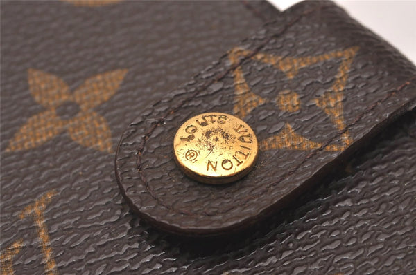 Authentic Louis Vuitton Monogram Agenda PM Notebook Cover R20005 LV 8684I