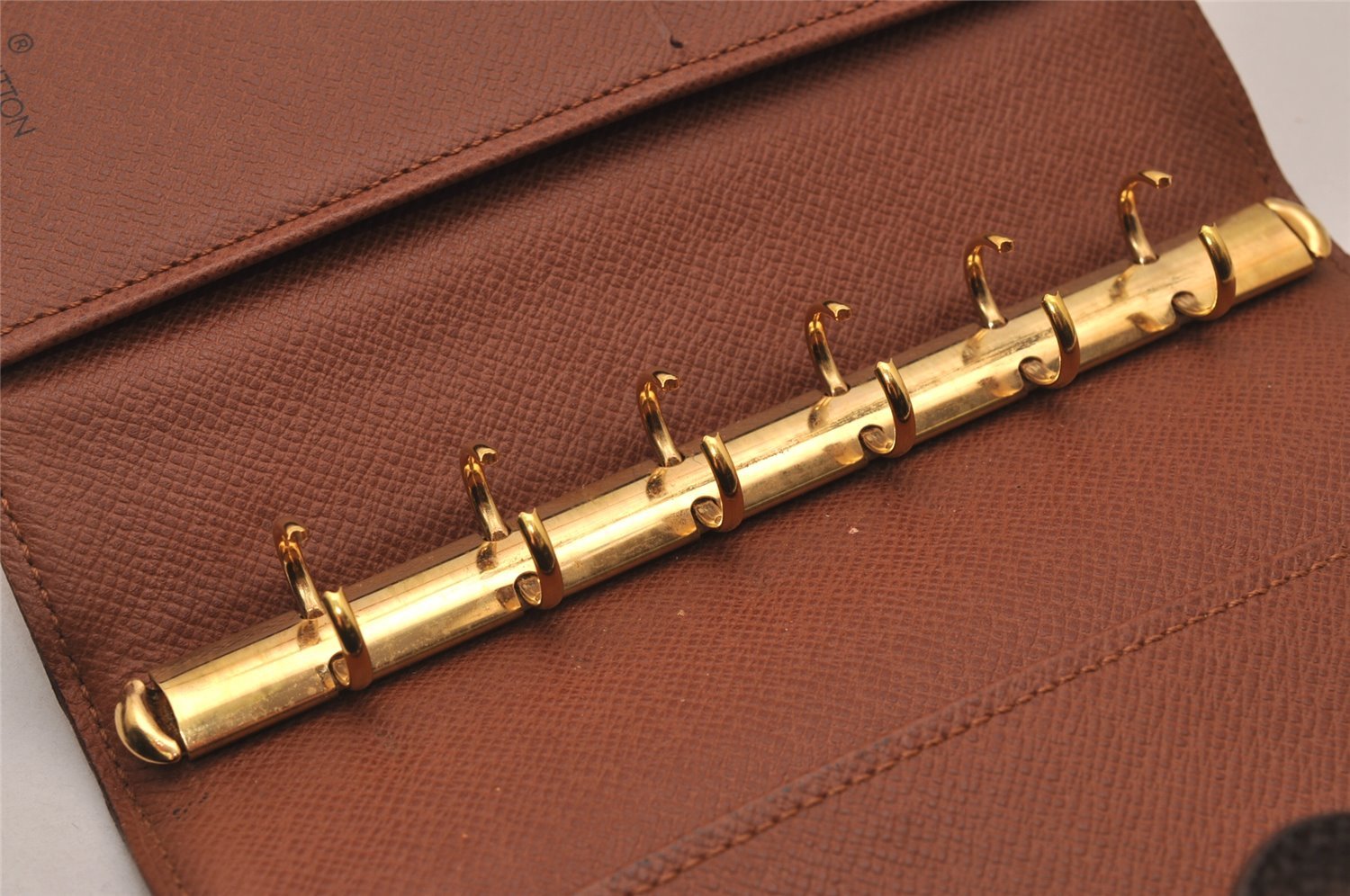 Authentic Louis Vuitton Monogram Agenda PM Notebook Cover R20005 LV 8684I