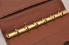 Authentic Louis Vuitton Monogram Agenda PM Notebook Cover R20005 LV 8684I