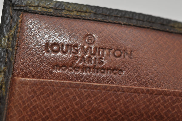 Authentic Louis Vuitton Monogram Porte Monnaie Billets Wallet M61660 LV 8684J