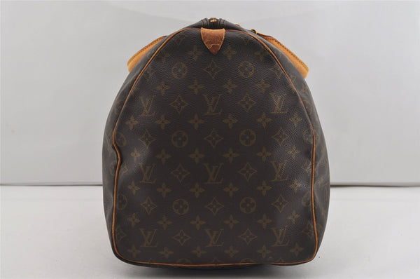 Authentic Louis Vuitton Monogram Keepall 55 Travel Boston Bag M41424 LV 8685I