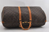 Authentic Louis Vuitton Monogram Keepall 55 Travel Boston Bag M41424 LV 8685I