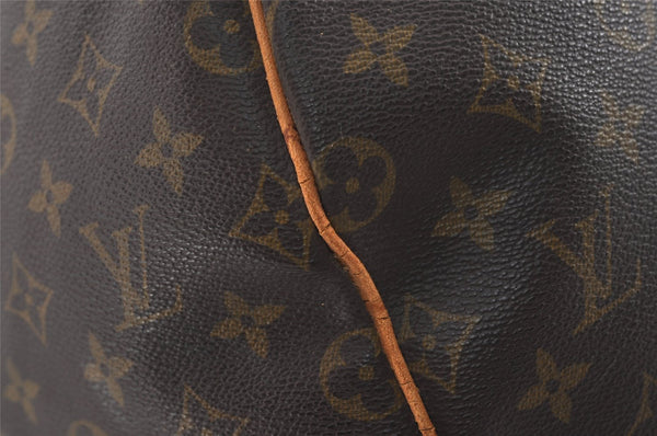 Authentic Louis Vuitton Monogram Keepall 55 Travel Boston Bag M41424 LV 8685I