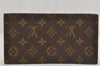 Authentic Louis Vuitton Monogram Porte Chequier Double Wallet Old Model 8685J