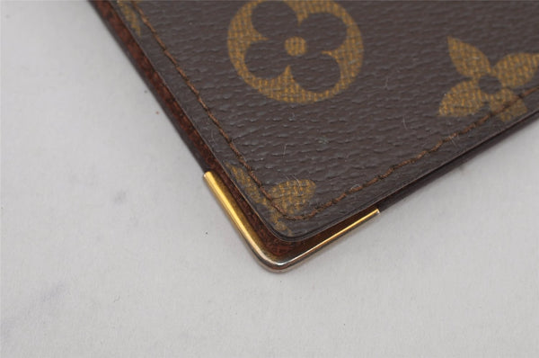 Authentic Louis Vuitton Monogram Porte Chequier Double Wallet Old Model 8685J