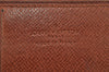 Authentic Louis Vuitton Monogram Porte Chequier Double Wallet Old Model 8685J