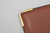 Authentic Louis Vuitton Monogram Porte Chequier Double Wallet Old Model 8685J