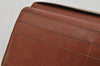 Authentic Louis Vuitton Monogram Porte Chequier Double Wallet Old Model 8685J