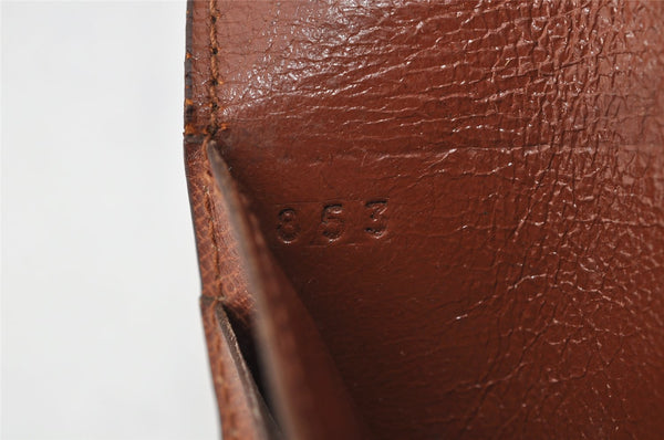 Authentic Louis Vuitton Monogram Porte Chequier Double Wallet Old Model 8685J