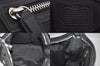 Authentic COACH Signature Shoulder Bag Purse Canvas Leather 25664 Black 8685M