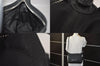 Authentic COACH Signature Shoulder Bag Purse Canvas Leather 25664 Black 8685M