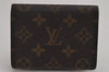 Authentic Louis Vuitton Monogram Japon Sanga Pool Card Pass Case M60530 LV 8686J