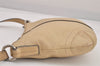 Authentic COACH Vintage Shoulder Cross Body Bag Purse Leather Beige 8687M