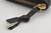 Authentic BOTTEGA VENETA Intrecciato Leather Long Wallet Purse Black 8688J