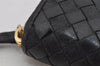 Authentic BOTTEGA VENETA Intrecciato Leather Long Wallet Purse Black 8688J