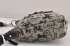 Authentic COACH Shoulder Cross Body Bag Purse Canvas Leather F14036 Black 8688M