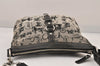 Authentic COACH Shoulder Cross Body Bag Purse Canvas Leather F14036 Black 8688M