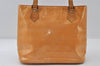 Authentic Louis Vuitton Vernis Houston Shoulder Bag Yellow M91054 Junk 8689I