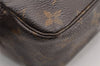 Auth Louis Vuitton Monogram Trousse Toilette 23 Clutch Hand Bag M47524 LV 8690I