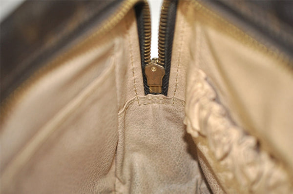 Auth Louis Vuitton Monogram Trousse Toilette 23 Clutch Hand Bag M47524 LV 8690I