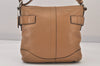 Authentic COACH Vintage Shoulder Cross Body Bag Purse Leather F16514 Beige 8690M
