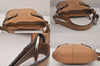 Authentic COACH Vintage Shoulder Cross Body Bag Purse Leather F16514 Beige 8690M