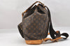 Authentic Louis Vuitton Monogram Montsouris GM Backpack M51135 LV 8691I