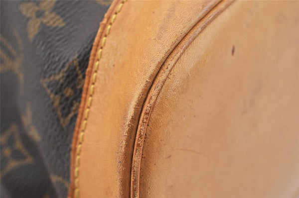 Authentic Louis Vuitton Monogram Montsouris GM Backpack M51135 LV 8691I