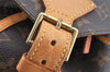 Authentic Louis Vuitton Monogram Montsouris GM Backpack M51135 LV 8691I
