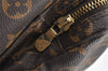 Authentic Louis Vuitton Monogram Montsouris GM Backpack M51135 LV 8691I
