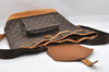 Authentic Louis Vuitton Monogram Montsouris GM Backpack M51135 LV 8691I