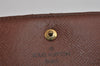 Authentic Louis Vuitton Monogram M61652 Porte Monnaie Billet Carte Credit 8691J